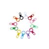 Connecting Ring Snap Lobster Clasp Hooks Candy Color Carabiner Keychain Clips  Handmade