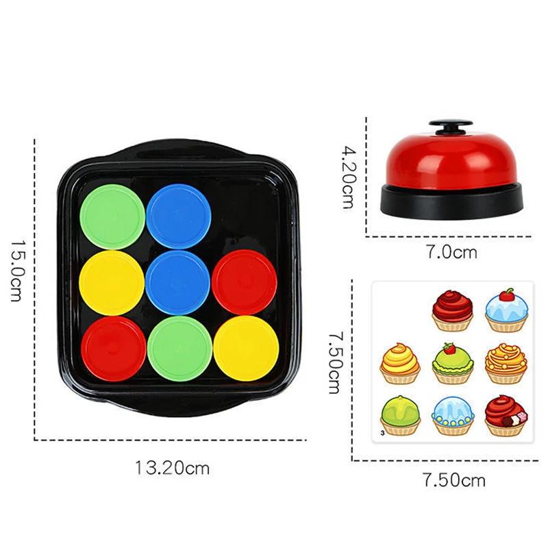 Безумные Пуш Музыкальные Карточки Парная Игра Обучающая Стратегическая Игра для Детей Сортировка Цветов Веселая Настольная Игра в Шахматы для Семейного Развлечения