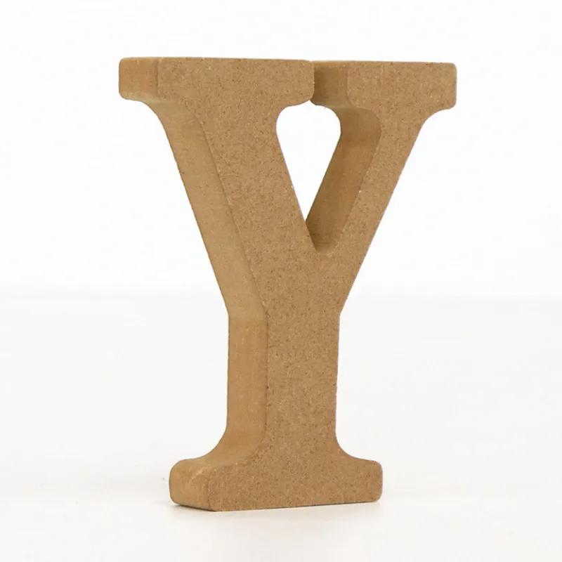 26-Letter Wooden Alphabet DIY 10cm Handicrafts Three-Dimensional Decorative Letters Sign Decorations Craft Supplies