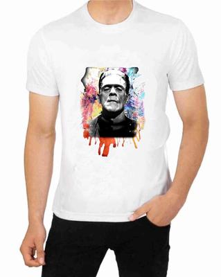 Frankenstein T-Shirt for Men Apparel Short Sleeve Clothing