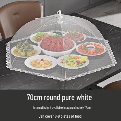 Faltbare runde Anti-Fliegen-Abdeckung für Lebensmittel