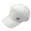 Hat Women's Spring Summer Versatile M Letter Label Cap Back Net Fashion Sunshade Sunscreen Cap Baseball Cap Tide