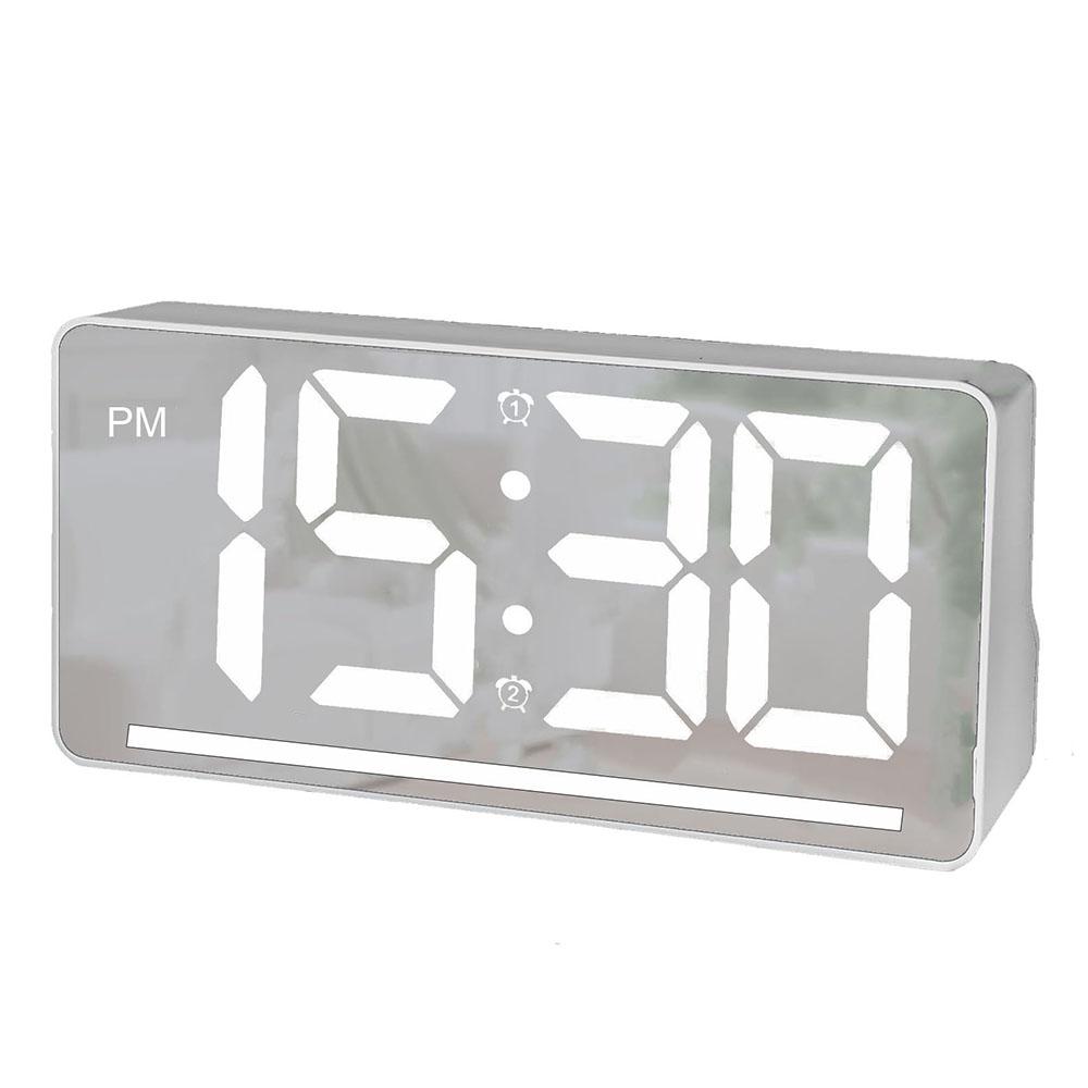 Large Display Digital Alarm Clock with Temperature Night Light Table Clock for Bedroom Office Kitchen Living Room Home Decor2