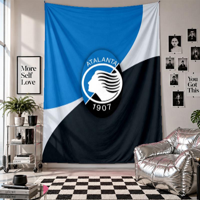 Atalanta FC Wall Tapestry Home Decor Wall Hanging Cloth for Bedroom Living Room Background