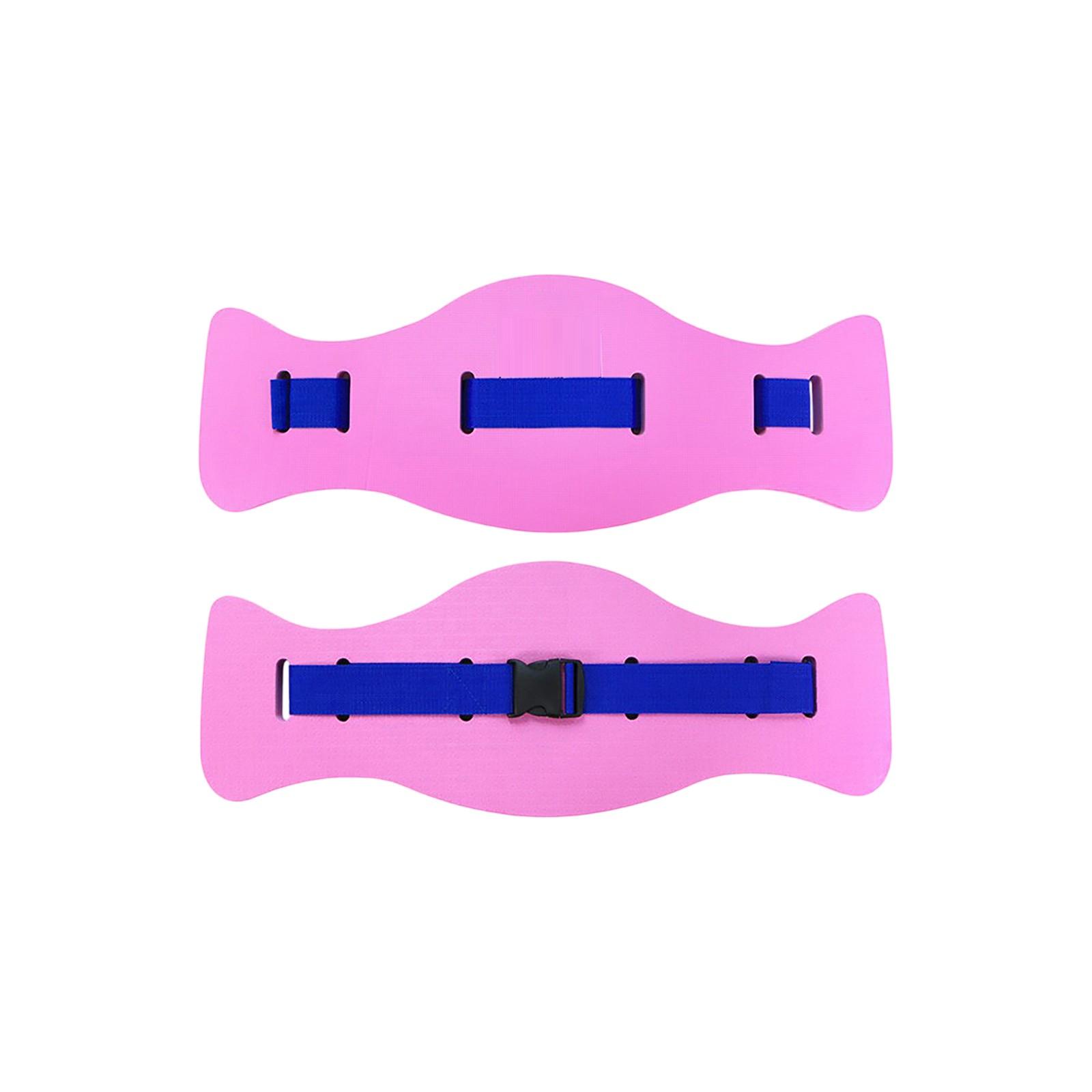 

Пояс для плавания, регулируемый тренировочный пояс для плавания, инструменты для тренировок на открытом воздухе для взрослых и детей One Size розовый