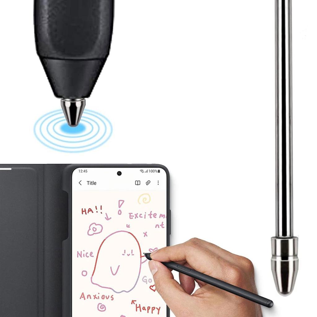 Titaniums Alloy Tip Replacement for N10 20 S9FE S7FE S6lite Pencil Nibs Seamlessly Drawing on Device