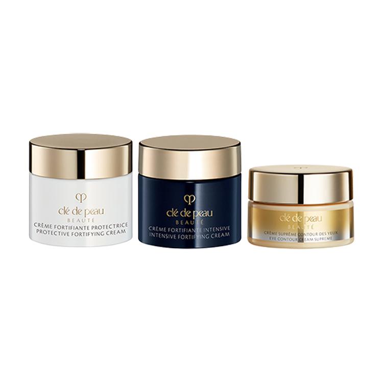 Clé De Peau Beauté (Cpb) 3 Piece Sample Set Eye Cream 2ml+Day Cream 5ml+Night Cream 5ml