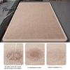 Practical Floor Mat Minimalist Bathroom Rug, Absorbent Non-Slip Mat, Rectangular Door Daily Maintenance Rug for Home Entrance Bedroom Living