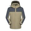 Personalized Windproof 3-in-1 Jacket: Solid Color, Custom Logo, Unisex Design, Thick Workwear