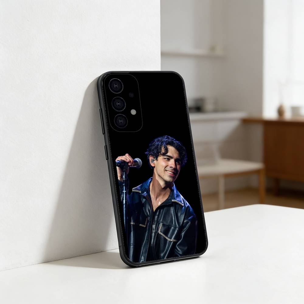 Singer J-Joe Jonas phone Case For Samsung S25,24,21,22,23,30,Ultra,20,Plus,Fe,Lite,Note Soft Black Cover Samsung S24fe