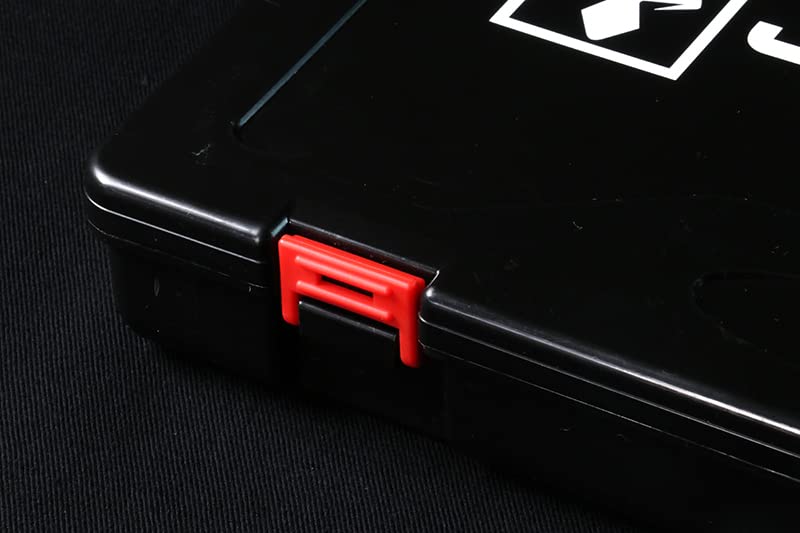 JACKALL 3000D Tackle Box L Clear Red