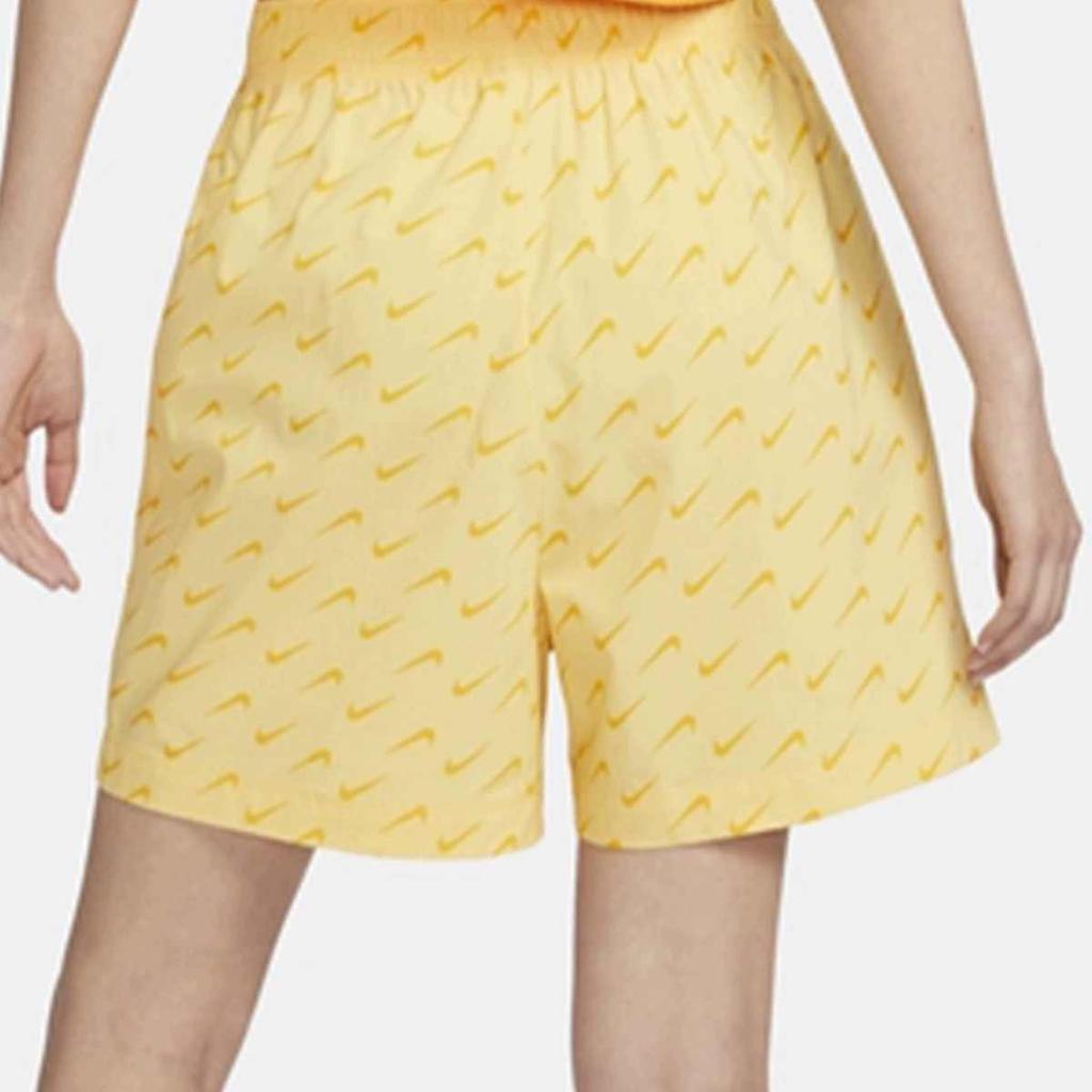 Nike Nsw Everyday Modern Logo High Waist Woven Shorts Women Shorts Elegant-Topaz DV7933-795