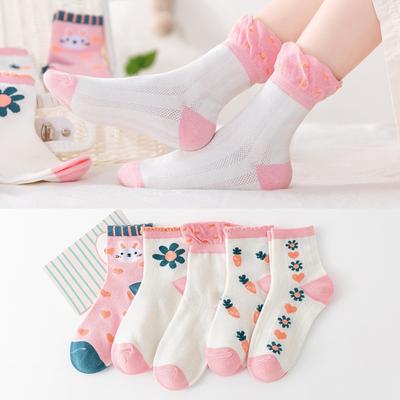 Children's Socks Mesh Tube Socks Baby Socks Sweat-absorbent