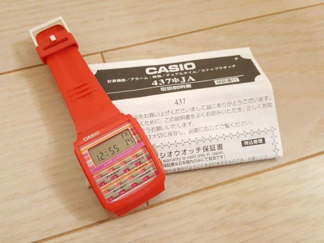 [USED] CASIO POPTONE Calculator Watch (Not Available in Japan)