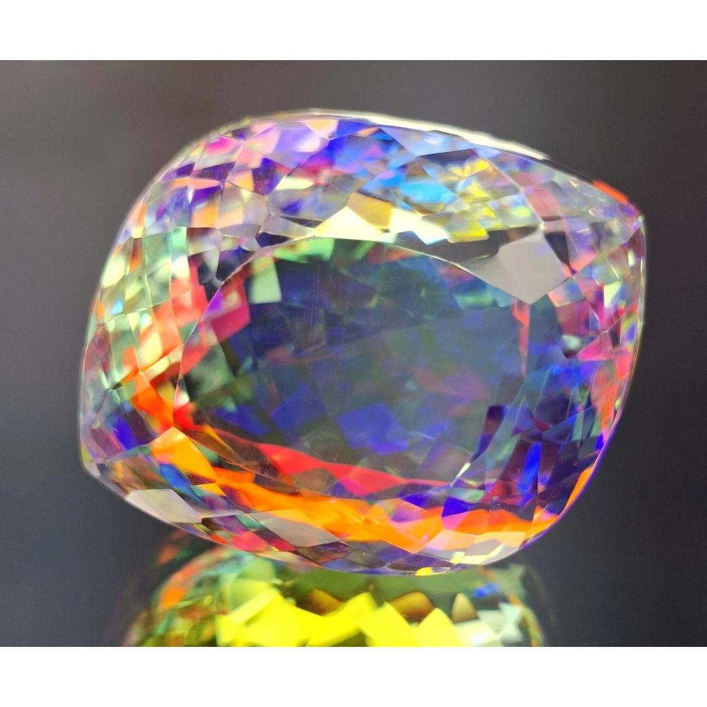 254-256 Ct Natural Mystic Topaz Multi Color Fancy Cut Fabulous Loose Gemstone