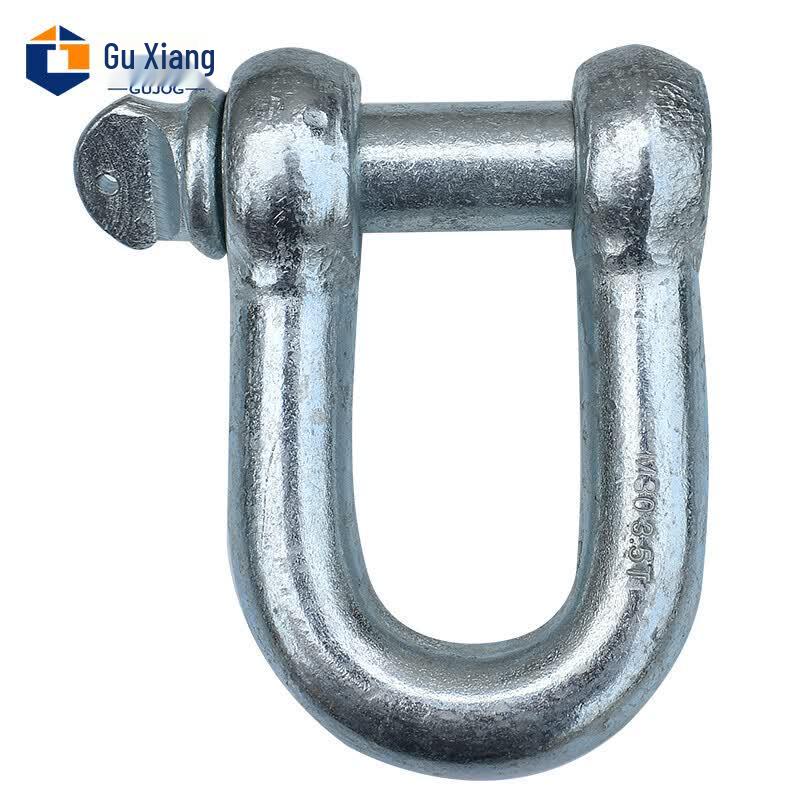 Guxiang GB Standard Galvanized Steel D-Shackle