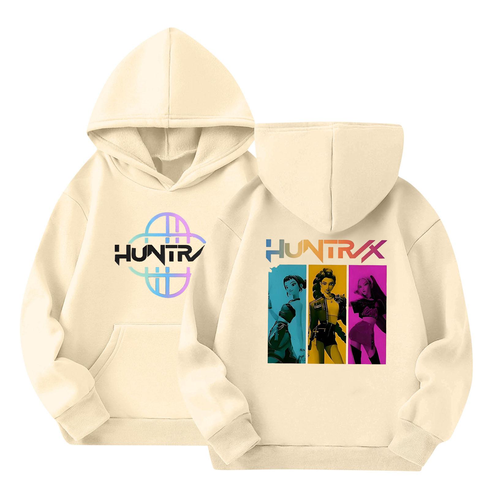 

Детская толстовка с капюшоном для мальчиков и девочек, модная толстовка с длинными рукавами и принтом 150 бежевый