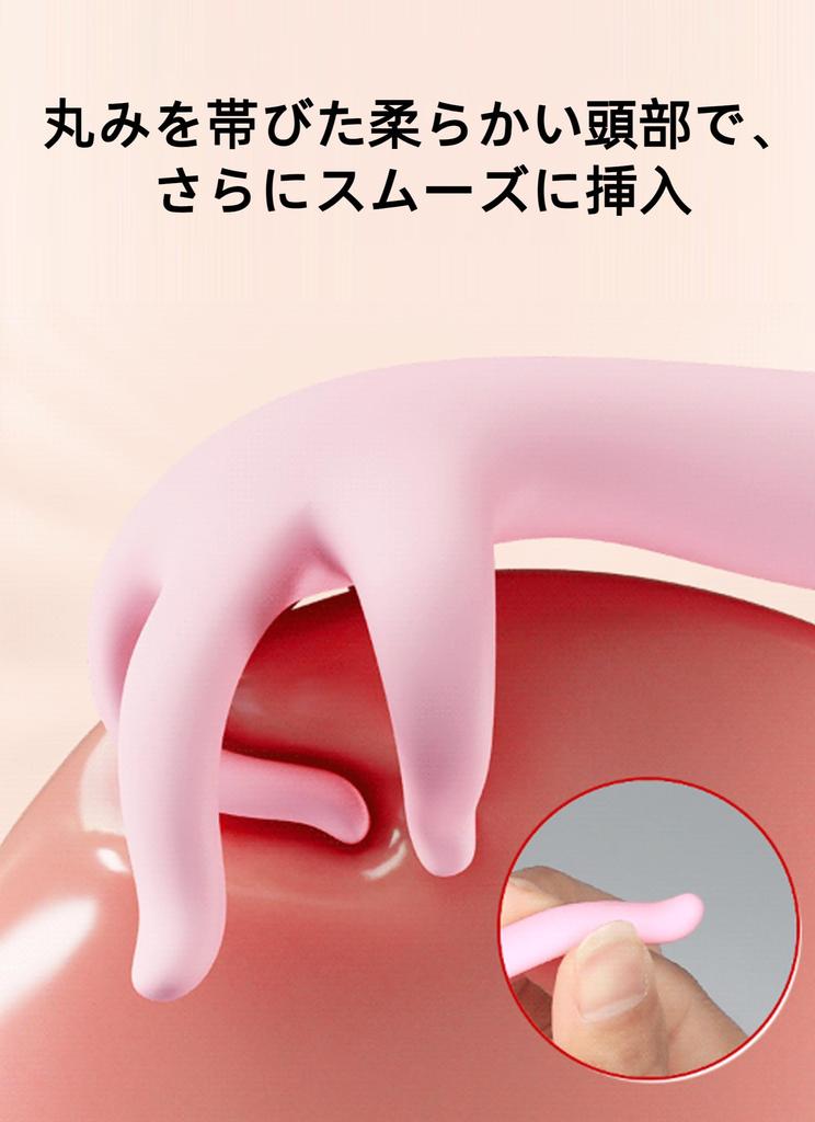 Tsukitoy Vibrator for Adult Glans Vibrator for 5 Suction Powerful Nipple Glans Stimulation 30 Vibration USB Adult Goods Women, Goods, God's Hand,