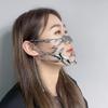 Metal Luxury Mask For Women Men Silver Color Party Face Chain Gothic Jewelry