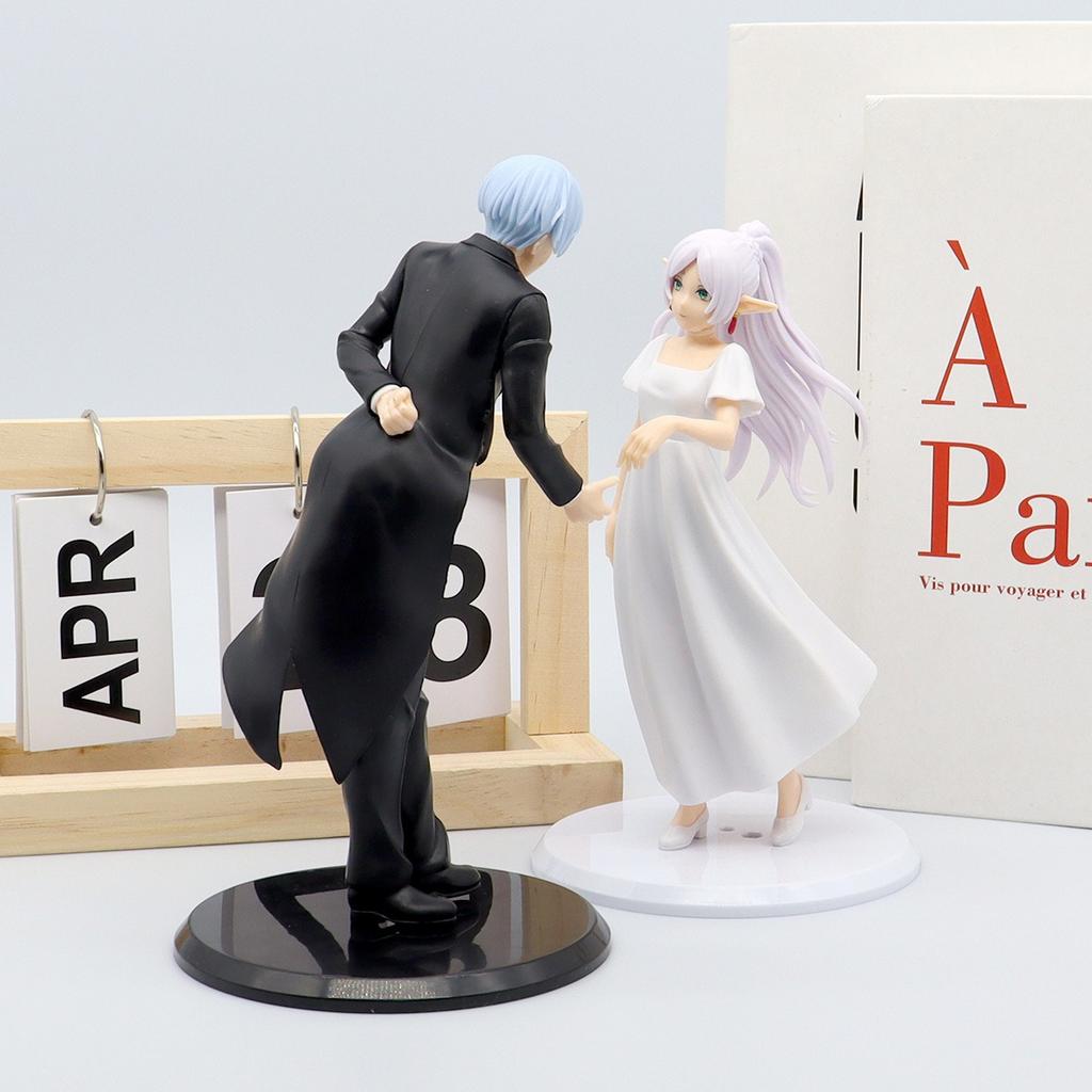 In Stock Original Anime Figurine  Frieren: Beyond Journey'S End Frieren Luminasta Himmel Vorig Action Pvc Toys Figurine Model