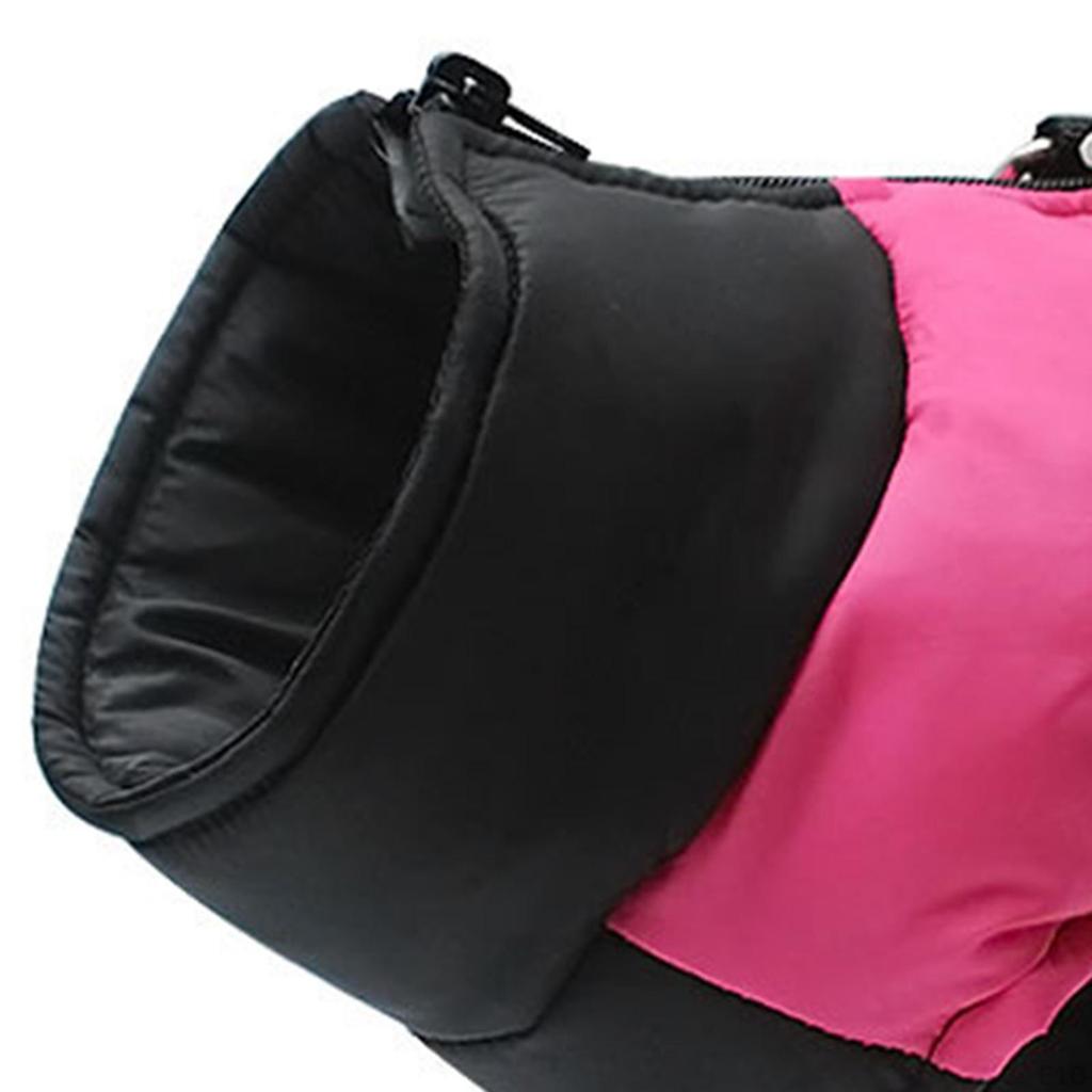 Dog Coat Vest Windproof Winter Dogs Outfits Pet Clothes Apparel Zip up Cold Weather Apparels for