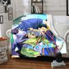 Custom 1pc Adventure Future World Blanket, Soft And Comfortable Blanket, Casual Warm, Camping Travel Blanket, Birthday Gift Q912131