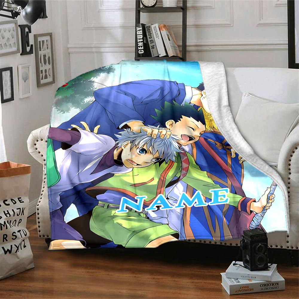 Custom 1pc Adventure Future World Blanket, Soft And Comfortable Blanket, Casual Warm, Camping Travel Blanket, Birthday Gift Q912131