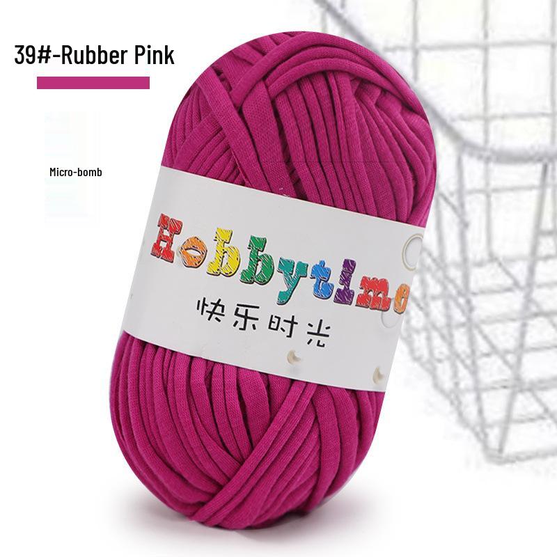 Cloth Strip Yarn DIY Crochet Kit: Handmade Bag, Knitting Material for Cushions, Carpets, and Dolls