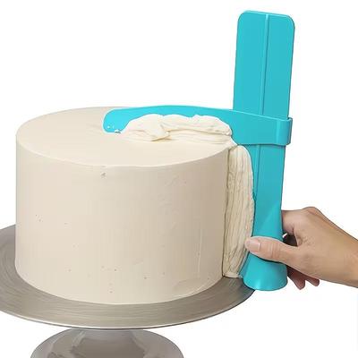 Plastic Dough Scraper Set Multifunctional Kitchen Scraper Baking Tool for Dough Cake Cream and Food Preparation