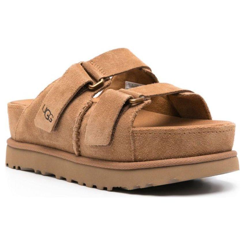 UGG Goldenstar Hi Slide Chestnut (Kvinner) Damesneakers 1155458-CHE