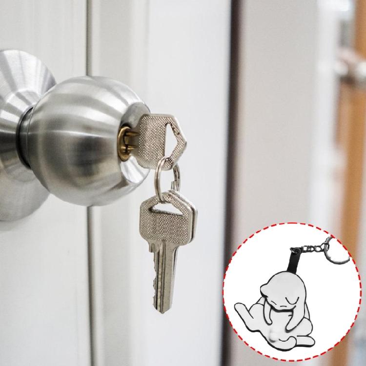 Innovative Rotatable Cat Keychain Acrylic Pendant Bag Accessory Suitable for Matching Various Key Bag and Backpack