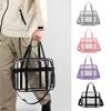Waterproof Transparent Crossbody  Bag PVC Material Beach Swimming Bag  Bath Organization