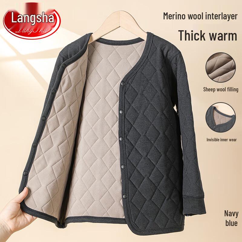 LangSha Kids' Thickened Fleece Thermal Top