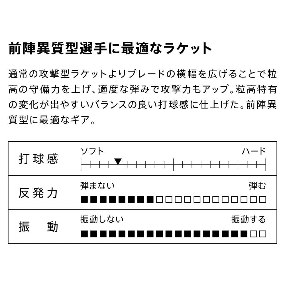 VICTAS Table Tennis Racket BLOCKMAN Pen Holder for Defense Chinese Style 310203