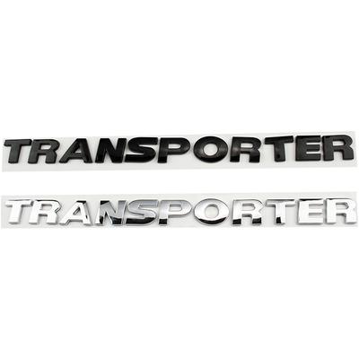 Car ABS Trunk Letters Words Logo Badge Emblem Decals Sticker For TRANSPORTER T4 T5 T6 T7 T8 Styling Accessories