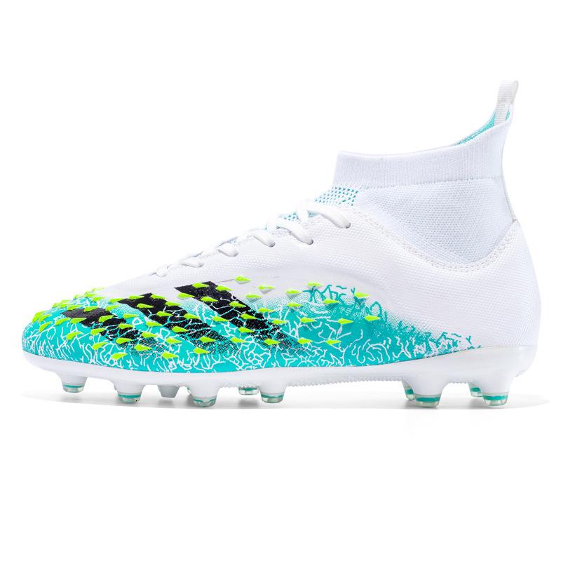 Large Size New High-Top Football Shoes Men'S Training Shoes Student Long Nail Football Shoes Broken Nail Shoes Women