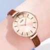 Light Luxury Simple Large Plate Women'S Watch High Value Double-Sided Fine Belt Quartz Belt Waterproof Watch