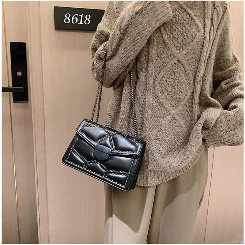 Borse da Donna e Borse Designer Lusso Borse a Tracolla da Donna Portafoglio a Borsa in Pelle con Diamanti Borsa a Spalla Casual Messenger Bag