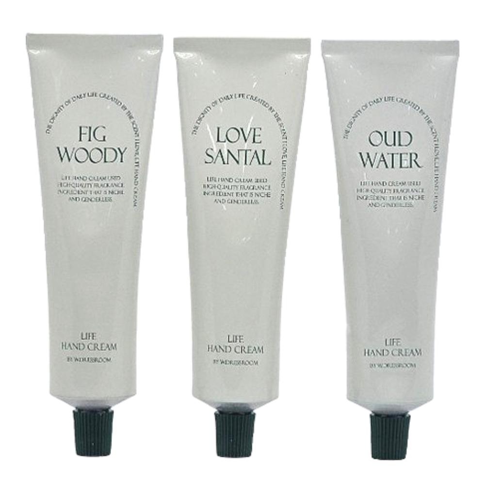 

W.DRESSROOM Life Hand Cream 50ml – Select from 3 Signature Scents | Moisturizing Korean Hand Cream with Shea Butter Fragrant Hands FIG WOODY