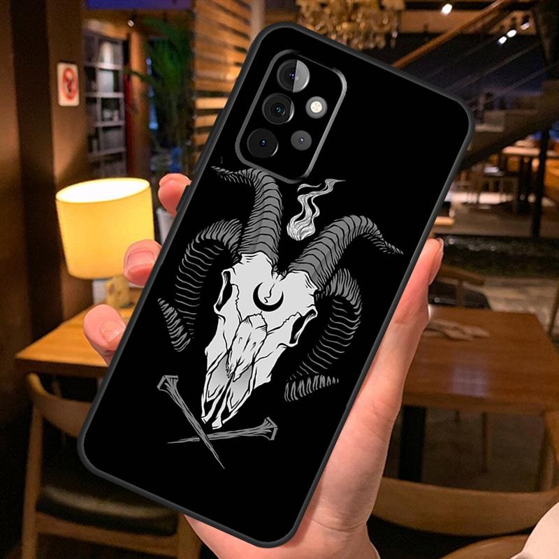 

Ram Skull Skeleton Horror Case For Samsung Galaxy A16 A06 A26 A36 A56 A52 A53 A33 A13 A34 A54 A14 A15 A35 A55 A22 A32 Samsung A36