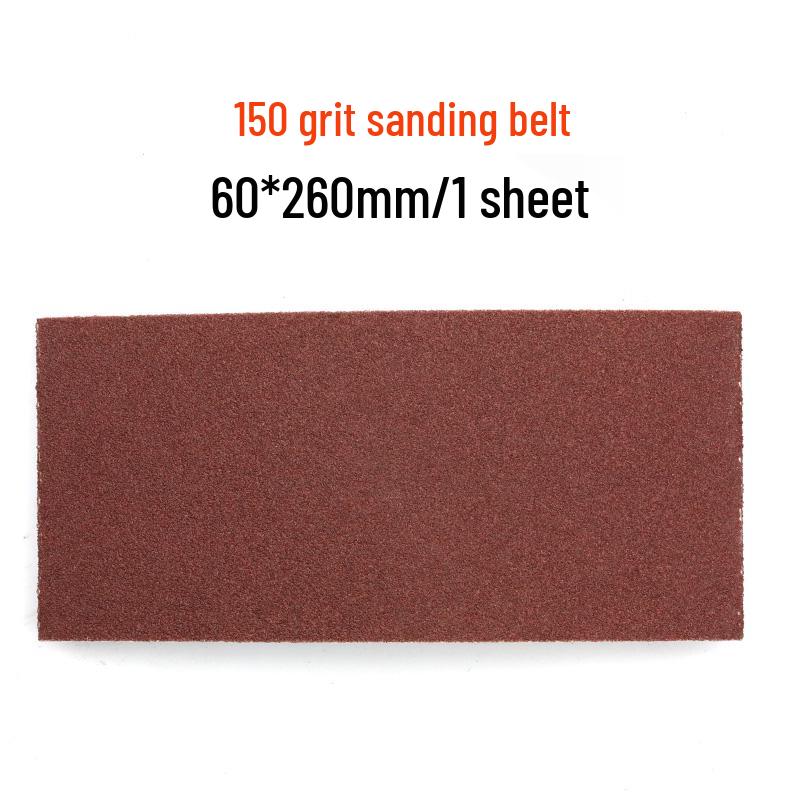 Pneumatic Belt Sander: 60x260mm Woodworking Tool with Sandpaper and Sand Cloth