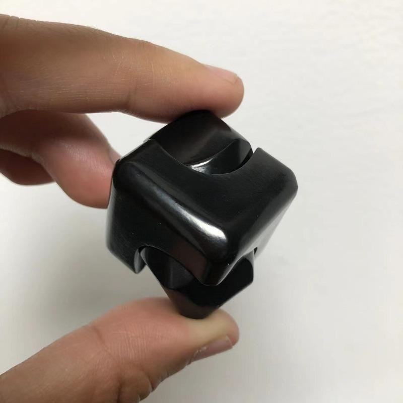 Mini Metal Cube Fidget Spinner Toy EDC Hand Stress Relief Cubes Anti-Stress Desk Toy Focus Finger Gyro Office Gift for Adults