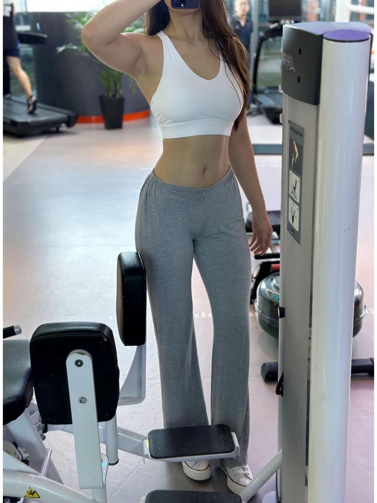 Latte Girl Zipper Draped Yoga Pants - Women's Straight Leg, Floor-Length, Super Comfortable Fitness Wear