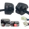 25mm Motorcycle Switches Motorbike Horn Button Electric Fog Lamp Turn Signal Light Start Handlebar Controller Switch 2x