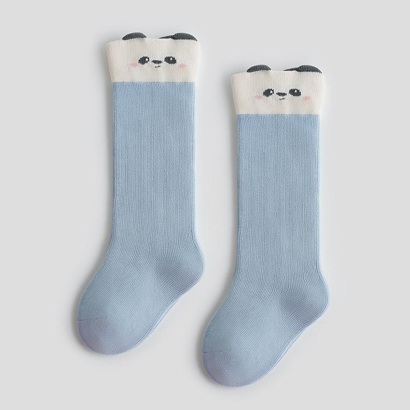 2025 Newborn Knee-High Cotton Socks: Spring & Autumn Over-the-Knee, Boneless Mid-Calf