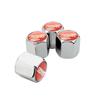 for Subaru Forester XV Tribeca Outback Impreza Legacy STI WRX BRZ Metal Car Tire Valve Caps Styling Auto Wheel Decoration