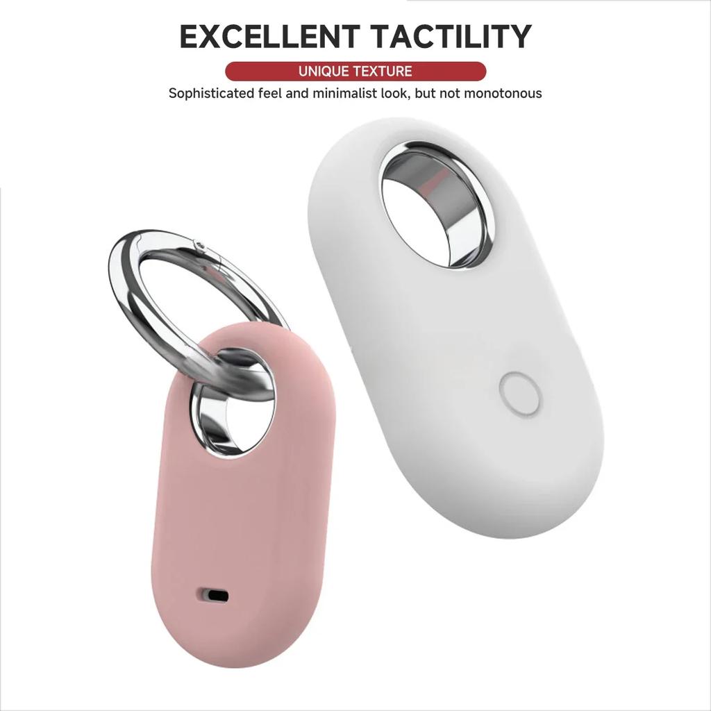 1-2 Stück Halterung für Samsung Galaxy SmartTag 2 Locator Tracker Schlüsselanhänger Kratzfest Schutzhülle