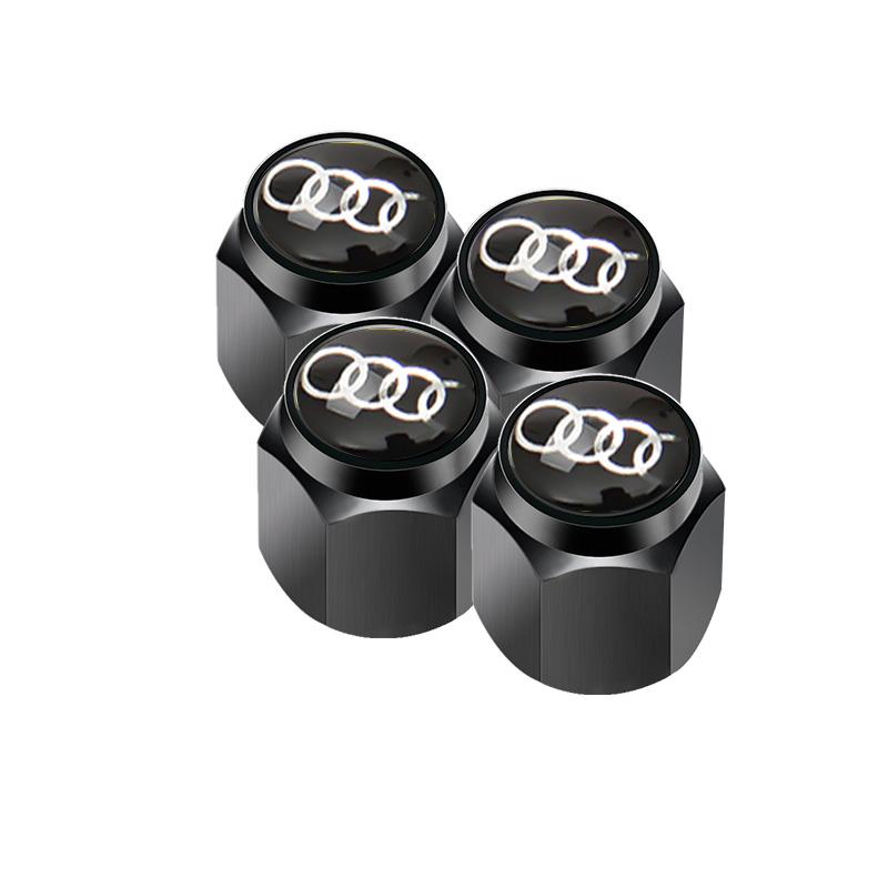 2026 Alloy Car Wheel Tire Valve Stem Caps Covers For S1 Sline R8 B6 Quattro TT A4 A5 A6 A3 A1 A7 S6 S8 S4 S2 RS3 RS5 Q3 Q5 Q7 2x