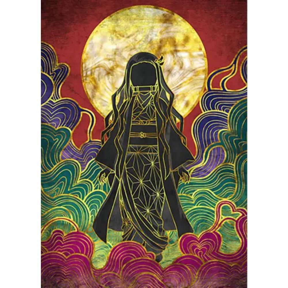 

Japanese Anime One Piece Canvas Painting Dragon Ball Goku Bleach Cartoon Figure Poster Wall Art Home Decor Picture Gifts Cuadros 21X30CMNo Framed