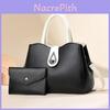 2023 Nova Moda Feminina Bolsa de Concha Bolsa de Ombro Transversal Bolsa de Mão Simples Versátil Estilo Coreano Casual Branco